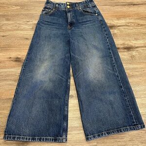 Ulla Johnson Dark Blue Flare Jeans